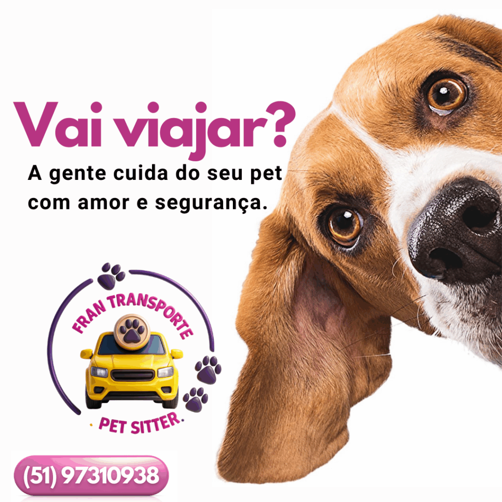 Cuide do Seu Pet com Carinho e Atenção - pet sitter e trasporte pet gravatai
