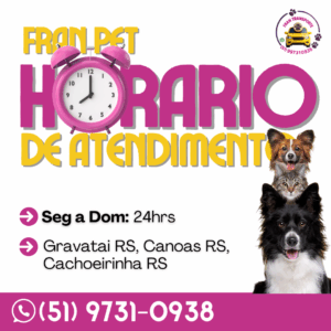 Atendimento 24 horas Fran Pet - Cuidado contínuo para seu p